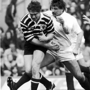 Somerset v Gloucester Rugby Union County Championship Final 1984 Print