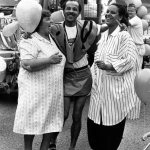 Song and dance filled the air as hundreds of people gathered at Toxteth Song and dance filled the air as hundreds of people gathered at Toxteth