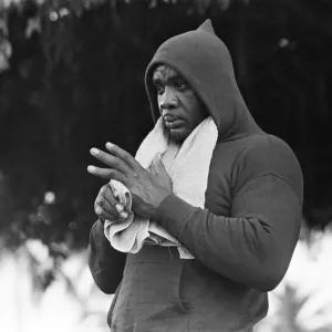 Sonny Liston, World Heavyweight Champion, training in Miami, Florida, USA Sonny Liston, World Heavyweight Champion, training in Miami, Florida, USA