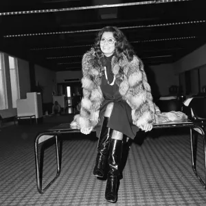 Sophia Loren arriving at Heathrow Airport from Paris. London, 25th March 1979 Sophia Loren arriving at Heathrow Airport from Paris. London, 25th March 1979