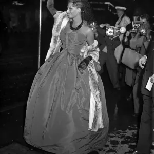Sophia Loren Print 29th May 1958 Film Premier Sophia Loren Print 29th May 1958 Film Premier