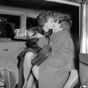 Sophia Loren Print - Royal Film Performance 1957 Photo