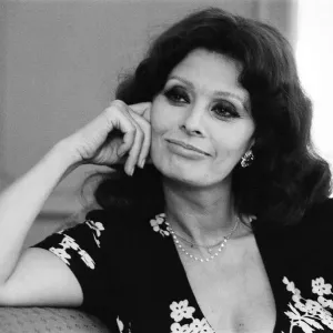 Sophia Loren who is in London to promote her latest book, pictured in her hotel suite Sophia Loren who is in London to promote her latest book, pictured in her hotel suite