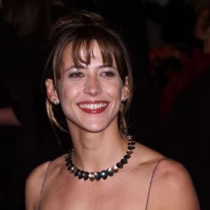 Sophie Marceau, arrives for the European charity premiere of The World Is Not Enough at