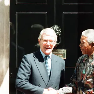 Nelson Mandela's 1996 State Visit Print
