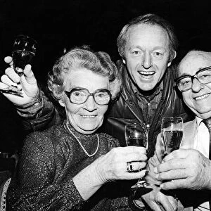 South Bank born superstar Paul Daniels turned Champagne Charlie today to celebrate his