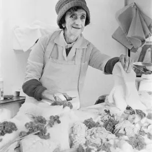 South Bank market tripe stall. Circa 1971 South Bank market tripe stall. Circa 1971