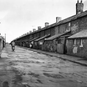 South Row, West Sleekburn Print - 1962 South Row, West Sleekburn Print - 1962