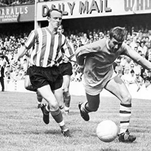 Southampton 1-1 Manchester City, league match at The Dell, Saturday 20th August 1966