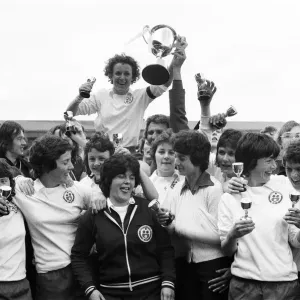 1976 Southampton 2-1 QPR Ladies FA Cup Print at Bedford Town 1976 Southampton 2-1 QPR Ladies FA Cup Print at Bedford Town
