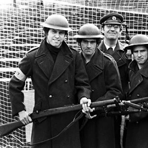 Southampton FC front line warriors from L2R Peter Osgood, Ted MacDougall