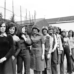 Southampton FC Wives Print, 30th April 1976 Southampton FC Wives Print, 30th April 1976