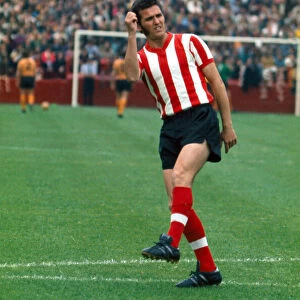 Southampton v Wolverhampton league match at The Dell. Terry Paine playing for