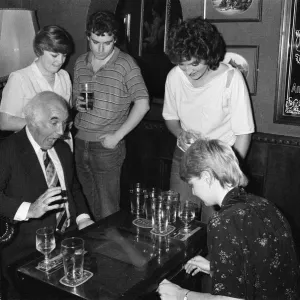 Space Invader machines in a pub. 1980 Space Invader machines in a pub. 1980