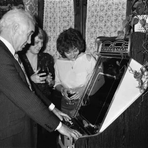 Space Invader machines in a pub. 1980 Space Invader machines in a pub. 1980
