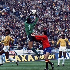Spain v Brazil World Cup 1978 football