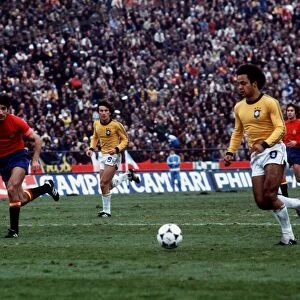 Spain v Brazil World Cup 1978 football Renaldo