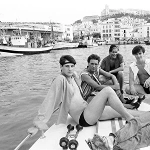 Spandau Ballet, Ibiza, Spain, July 1981