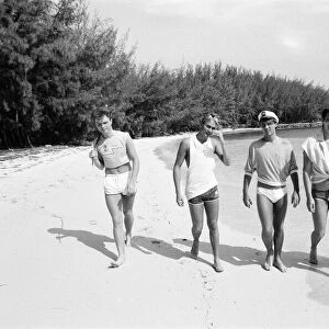 Spandau Ballet, music group, have been in the Bahamas for the last two weeks
