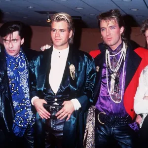Spandau Ballet pop group at charity concert at Ingliston Edinburgh Spandau Ballet pop group at charity concert at Ingliston Edinburgh