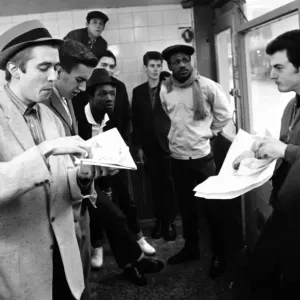 The Specials pop group in chip shop called The Parsons Nose The Specials pop group in chip shop called The Parsons Nose
