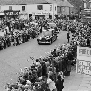 Queen Elizabeth II Silver Jubilee Tour Print 1977