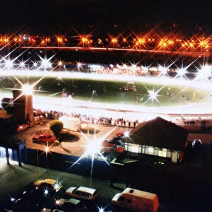 Speedway night at Cleveland Park Stadium in Middlesbrough home to the Boro Bears Speedway