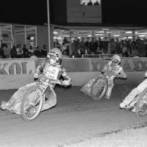 Speedway, Reading v Bradford, at the Smallmead Stadium, Reading, 23rd September 1992 Speedway, Reading v Bradford, at the Smallmead Stadium, Reading, 23rd September 1992