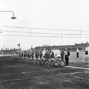 Speedway at stoke, motorsport. June 1960 M4380-010