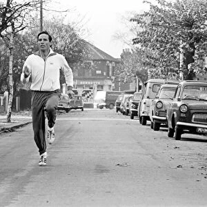 Sport: Athletics: Ron Jone 100 metre sprinter for England and his Club the Enfield