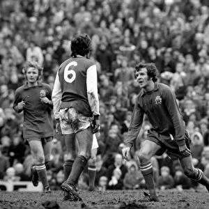 Sport Football Arsenal v Sheffield United 1974 / 75 Season