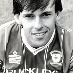 Sport - Football - Cardiff City - 12th August 1987 - Brian McDermott Sport - Football - Cardiff City - 12th August 1987 - Brian McDermott