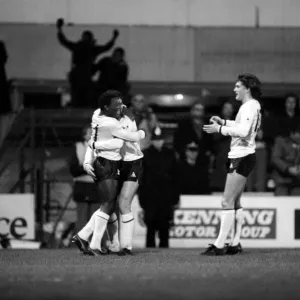 Sport: Football: F. A Cup: 3rd Round Replay: Tottenham Hotspur (3) v Sport: Football: F. A Cup: 3rd Round Replay: Tottenham Hotspur (3) v