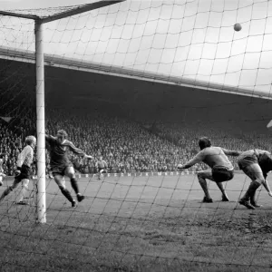 Sport: Football: Liverpool v. Wolverhampton Wanderers. Action from the match