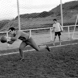 Sport Football: Newcastle United training in Portugal before their Fairs Cup European Sport Football: Newcastle United training in Portugal before their Fairs Cup European