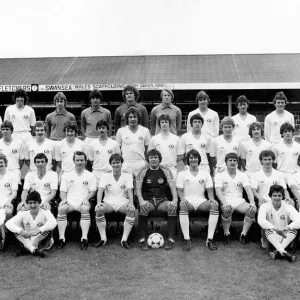 Swansea City Football Team Print 1970s Swansea City Football Team Print 1970s