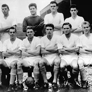 Sport - Football - Swansea Town - Front Row - L to R - Saunders, C. Webster, H