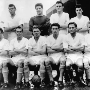Sport - Football - Swansea Town - Front Row - L to R - Saunders, C. Webster, H Sport - Football - Swansea Town - Front Row - L to R - Saunders, C. Webster, H