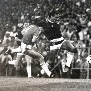 Sport - Football - Wales v Scotland - World Cup Qualifying match - 10th September 1985