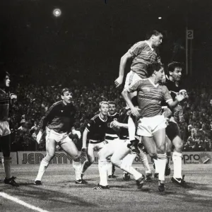Sport - Football - Wales v Scotland - World Cup Qualifying match - 10th September 1985