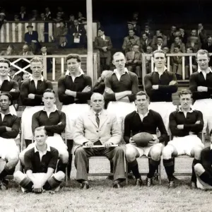 Sport - Rugby - League - The Cardiff Rugby League team taken before their match against Sport - Rugby - League - The Cardiff Rugby League team taken before their match against