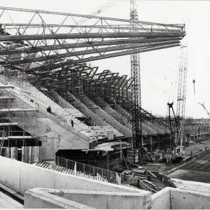 Rugby - Wales: Arms Park Development Print 1982 Rugby - Wales: Arms Park Development Print 1982