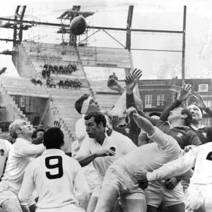 Wales v England Rugby Print 1969 Wales v England Rugby Print 1969