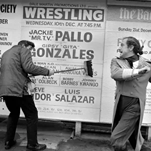 Sport Wrestling. Wrestler Jackie Pallo is due to star in the pantomime "