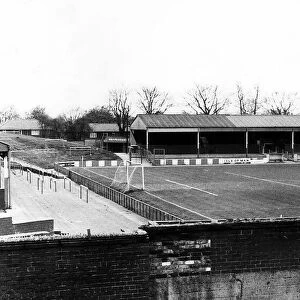 Spotland Stadium, home of Rochdale Football Club. 13th May 1985