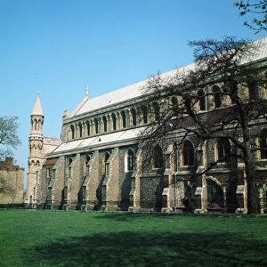 St Albans Cathedral, St Albans, Hertfordshire. 1973