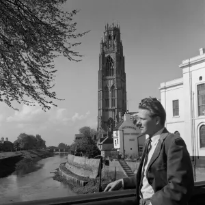 Boston St Botolphs Church Print, 27th April 1961