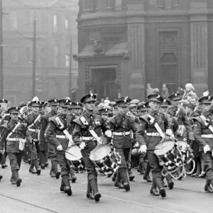 St Georges Day is celebrated in Newcastle with a military St Georges Day is celebrated in Newcastle with a military
