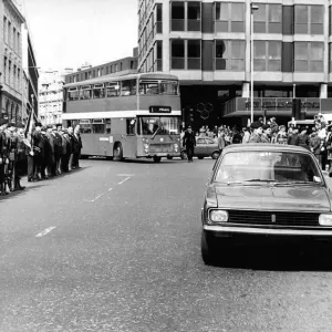 The St Georges Day parade, in which the soldiers of the 6th Battalion Royal The St Georges Day parade, in which the soldiers of the 6th Battalion Royal