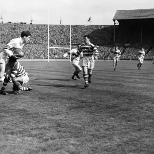 1956 Wembley Stadium Rugby League Challenge Cup Final Print 1956 Wembley Stadium Rugby League Challenge Cup Final Print